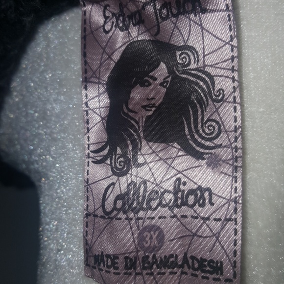 A black and grey Edra Touch dress - Picture 6 of 6